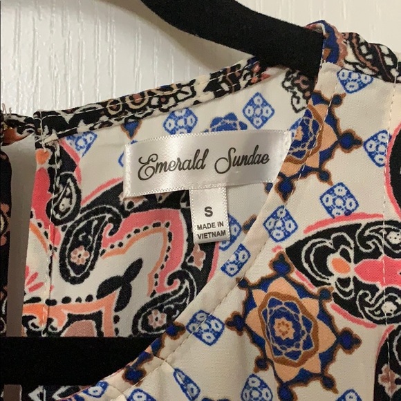 BOGO Funky Pattern Capri Jumpsuit - Picture 6 of 8